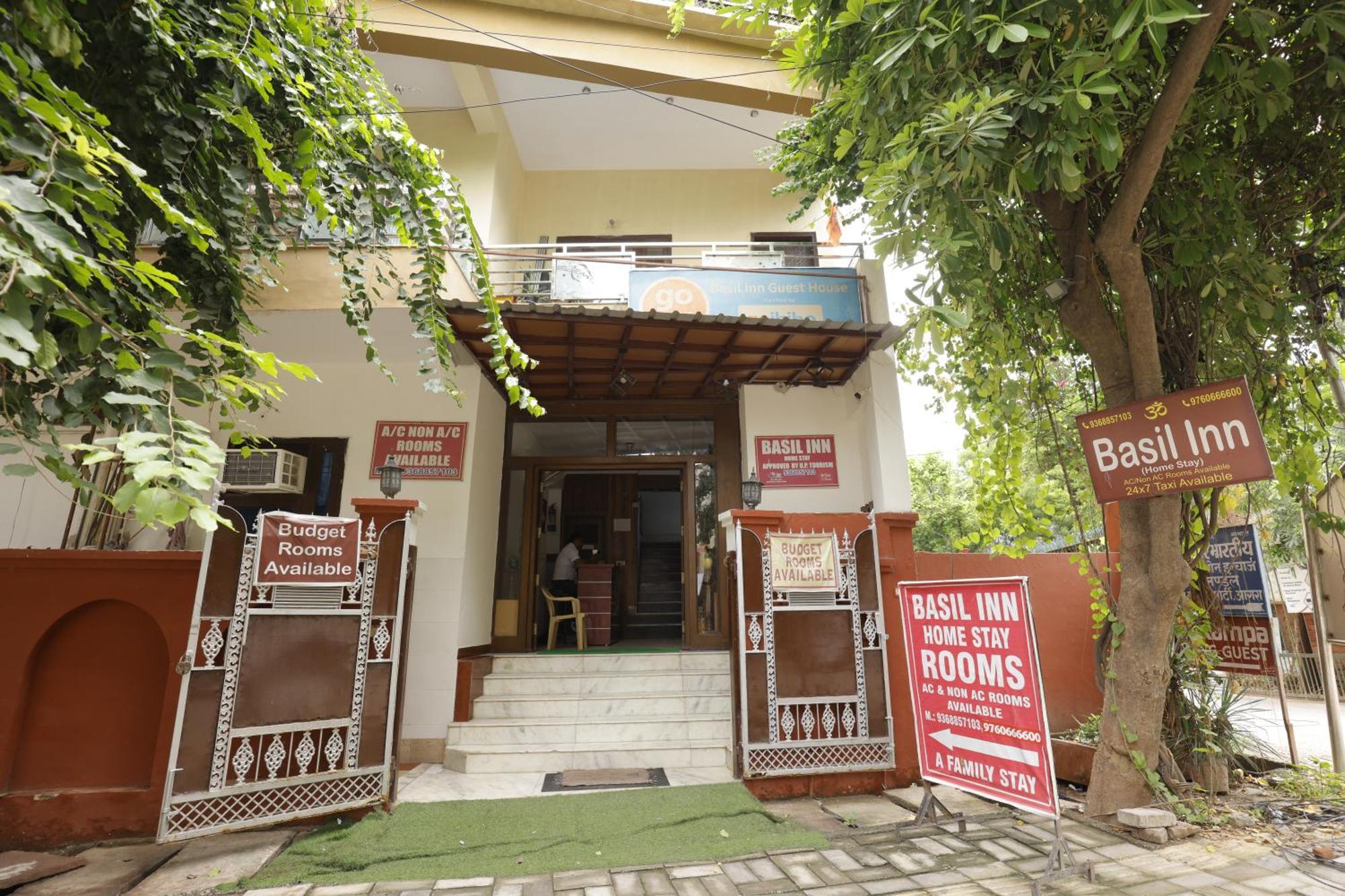 Basil Inn Home Stay Walking Distance From Taj Mahal Agra 阿格拉 外观 照片